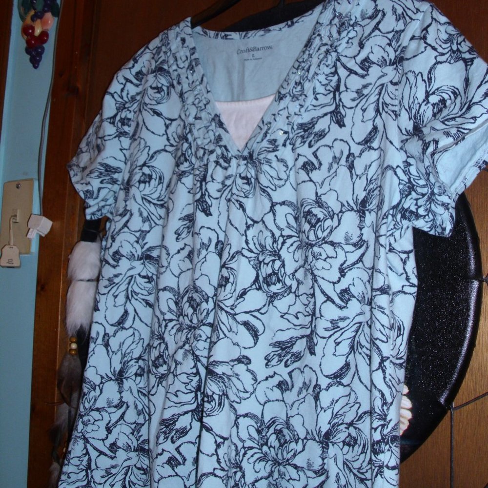 Croft & barrow top size lg